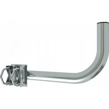 IP kamera ANTÉNNÍ DRŽÁK BALKONOVÝ 400mm PRO TV KAMERY PRAVÝ OCEL POZINK UNIVERZÁLNÍ