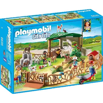 ostatní stavebnice Stavebnice Playmobil 74 plastových dílků Mini zoo 4+