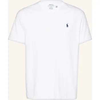 Pánská móda Polo Ralph Lauren Pánské Tričko, bílá, XXL