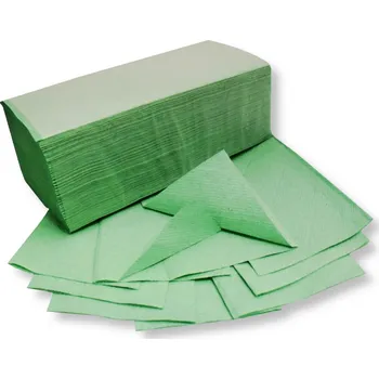 Papírový ručník Papírové ručníky Lamix v balení 4000 ks, zelené