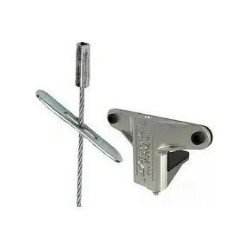 Příslušenství pro svítidlo Závěs spodní rohový Gripple 2 k potrubí vzduchotechniky – průchozí kotva – trapé 10 m