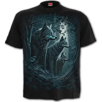 Pánské tričko Tričko s vlkem Spiral FOREST GUARDIANS TR503600 Velikost: L
