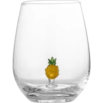 Sklenice Bloomingville Sklenice na vodu Misa Pineapple 560 ml