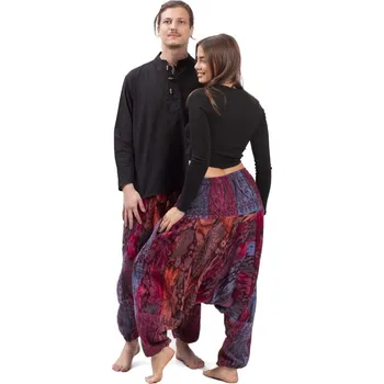 Dámské kalhoty Teplé harémové kalhoty / Sultánky JUNGLE VIII.