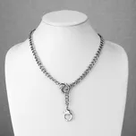 Steel Edge Náhrdelník z chirurgické oceli pouta SESSN023 Délka náhrdelníku: 55cm