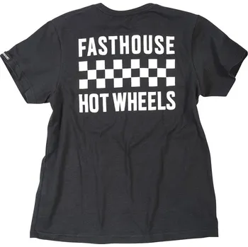 Fasthouse dětské Stacked Hot Wheels tričko Black Velikost: YL 1401-0023