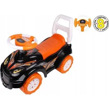 Dětské vozidlo Technok 6672 Odrážedlo on černá a oranžová