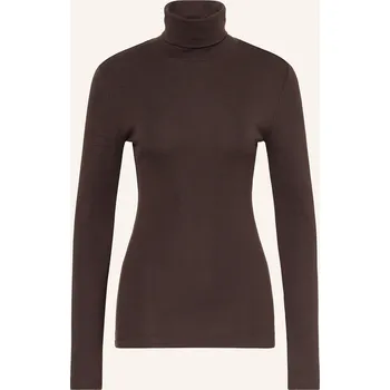 Dámské tričko Darling Harbour Dámské Tričko S Rolákem, tmavě hnědá, 46