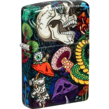 Zapalovač Zippo Psychedelic Skull Design zapalovač