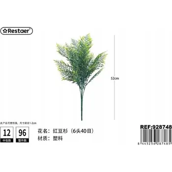 umělá květina Umělá rostlina tis 52 cm zelená dekorace