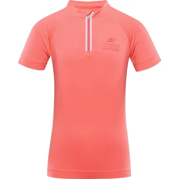 Chlapecké tričko ALPINE PRO Chlapecké Dětské rychleschnoucí cyklo triko ALPINE PRO LATTERO neon salmon Oranžová 152/158 (2994569)
