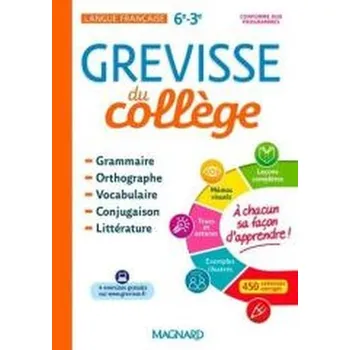 Francouzský jazyk Grevisse du college - brak danych