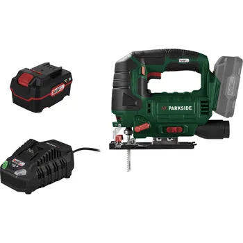 Pila PARKSIDE® Aku přímočará pila PSTDA 20-Li C3, 4 Ah