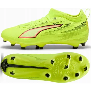 Kopačky PUMA ULTRA 6 MATCH JR FG/AG (38,5) Dětské kopačky Žlutá