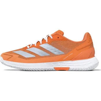 Dámská tenisová obuv Dámská tenisová obuv adidas Defiant Speed 2 Tennis Shoes Beam Orange/Crystal Sky/Ftwr White EUR 40