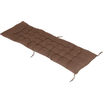 Polštář Tempo Kondela Polštář na zahradní lehátko, hnědá, GAREN NEW