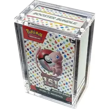 Sběratelská karetní hra OEM Akrylový box na Pokémon Booster Bundle