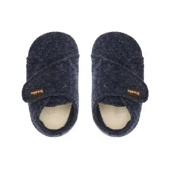 Dámské pantofle Froddo Bačkory Prewalkers Wooly G1170002 Modrá 19