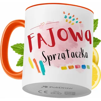 Hrnek Polidraw Hrnek Polidraw Pro Uklízečku jako Dárek, keramický, 330 ml