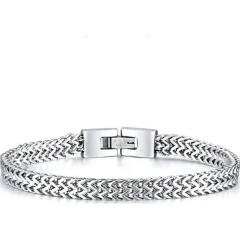 Náramek Daniel Dawson Pánský ocelový náramek Raphael - chirurgická ocel NR1070-BR-642SA/21 Stříbrná 21 cm