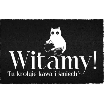 Rohožka Hotová gumová/kokosová rohožka 60 x 40 cm