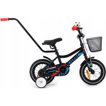 Jízdní kolo Dětské kolo STORM ROCKET 12 černé//modré/červené