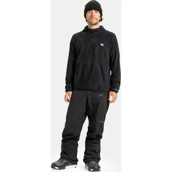 Pánská móda Quiksilver Fleecová mikina Warm Up Hoodie EQYPF03079 Černá Regular Fit XL