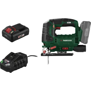 Přímočará pila PARKSIDE® Aku přímočará pila PSTDA 20-Li C3, Smart 4 Ah