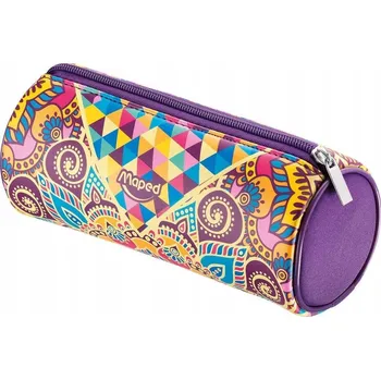 Penál Pouzdro na tužky tuba MAPED Mozaika Fialové