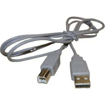 Datový kabel Kvalitní USB 2.0 kabel typ A na USB 2.0 typ B, 1.8m, NOVÝ (šedý)