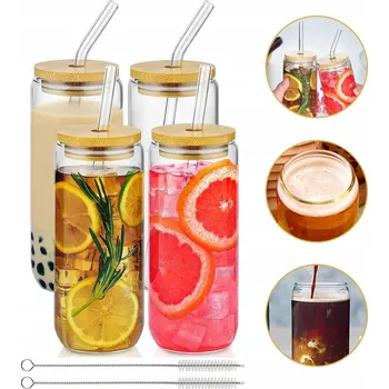 Sklenice Sklenice na kávu Idealhomem 500 ml 4 ks