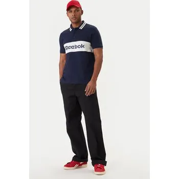 Pánské tričko Reebok Polokošile Arter RK25548CCM Tmavomodrá Regular Fit XL