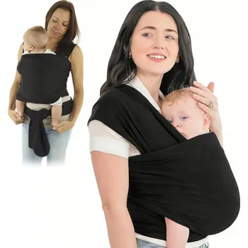 ELASTICKÝ ŠÁTEK NA NOŠENÍ DĚTÍ OD NAROZENÍ 3-15 KG, 0,58 X 5,3 M