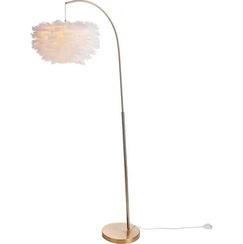 Stojací lampa Butlers ODETTE Stojací lampa s peříčky - zlatá