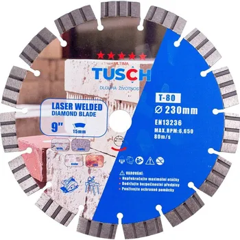 Řezný kotouč Diamantový kotouč řezný TUSCH T-80