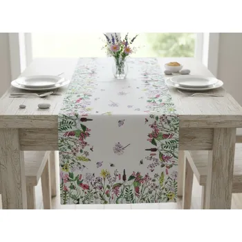 ubrus Vzorovaný ubrus - běhoun na stůl SPRING II. 40x140 cm Mybesthome