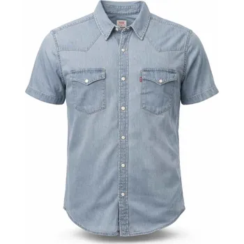 Pánská košile Levi's Košile SS Classic Western Džínová Košile Světle modrá M