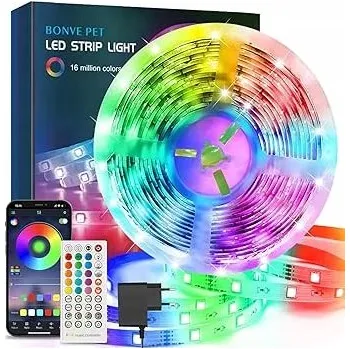 LED páska RGB LED pásek Bonve Pet měnící barvy, 5 m