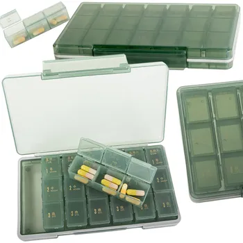 Zdravotnický materiál Verk Group Nádobka na léky krabička na tablety denní doba kazeta na léky týdně