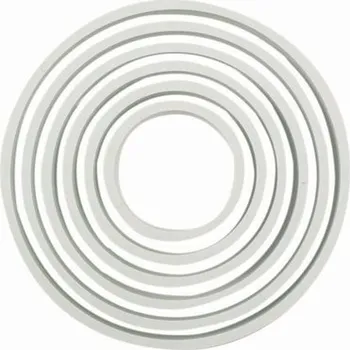 Čokoláda PME plastová vykrajovátka- kruh - sada 6ks