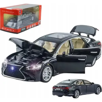 Obraz Model auta Lexus LS500h s boxem + vitrína v měřítku 1:32, zvuk, LED světla
