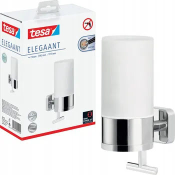 Dávkovač mýdla Dávkovač mýdla v tekuté formě tesa na zeď, bez vrtání