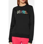 Dámská černá mikina Karl Lagerfeld Jelly Logo 56154