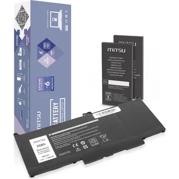 Baterie k notebooku Baterie Mitsu MXV9V pro Dell Latitude 5300 5310 7300 7400