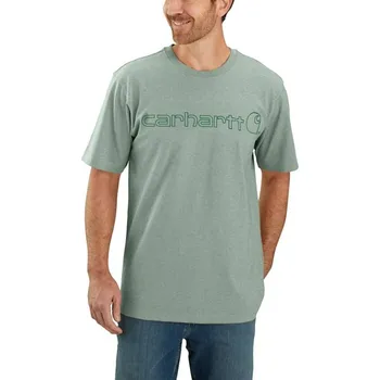 CARHARTT CORE LOGO T-SHIRT SEABROOK Velikost: L