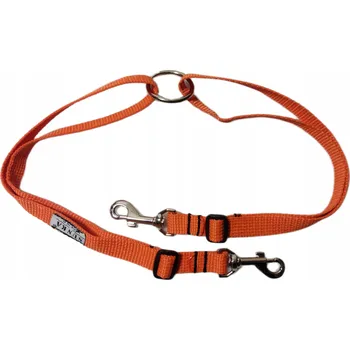 Vodítko pro psa Vodítko rozdvojka vel. S/M 15mm 40/60 cm pro psa