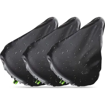 Jízdní kolo Potahy sedla na kolo - Černé, 3 kusy