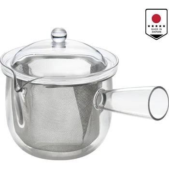 Konvice na čaj Akebono Tamahashi transparentní čajová konvice s nerezovým sítkem 480 ml TW-3738