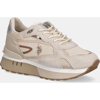 Dámské tenisky Tenisky U.S. Polo Assn. VICKY001 VICKY001W.ETS1 béžová 01X, EUR 39