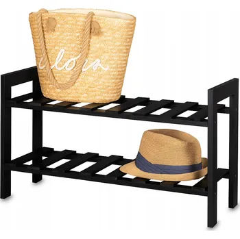 Botník Botník Pinus 70 x 40 x 26 cm černý